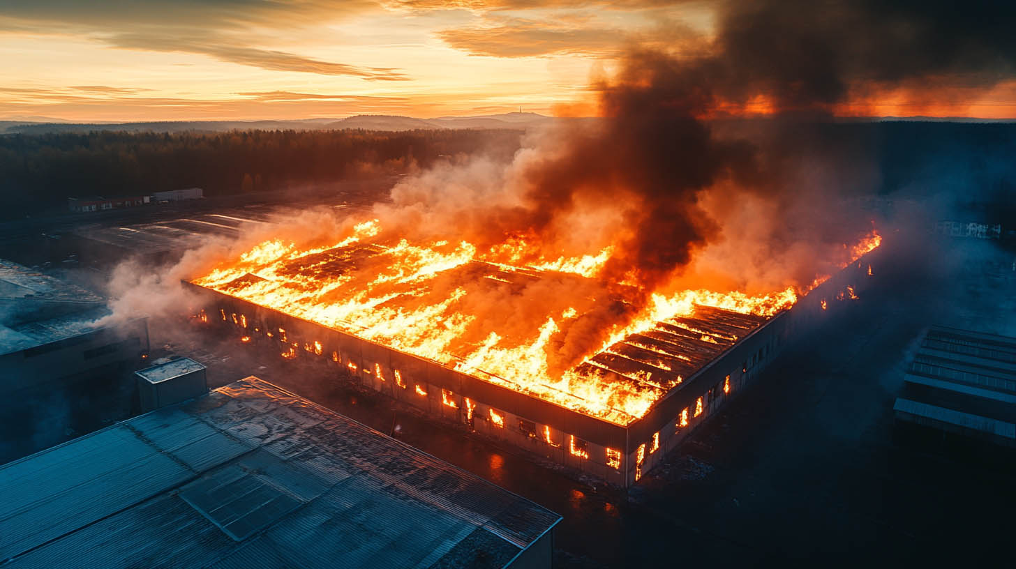 Fire Damage Roof Repair Tampa Commercial